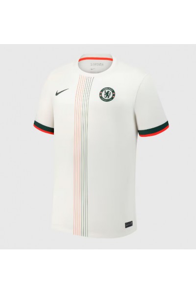 Chelsea Benoit Badiashile #5 Jalkapallovaatteet Vieraspaita 2025-26 Lyhythihainen Chelsea Benoit Badiashile #5 Jalkapallovaatteet Vieraspaita 2025-26 Lyhythihainen